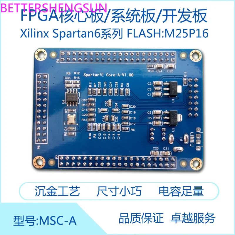 XILINX Spartan6 FPGA Core Board системная плата разрабатывающая доска/XC6SLX9 2TQG144C|Датчик ABS| |