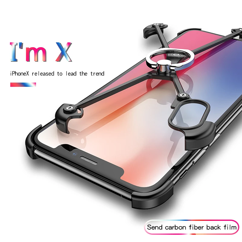 OATSBASF X Форма кольцо держатель чехол для телефона iPhone персональный металлический