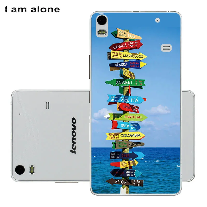 Чехлы для телефонов I am alone для lenovo S8 A7600 5,5 дюймов, жесткий пластиковый мобильный Модный чехол для lenovo S 8 A 7600 - Цвет: PC S66