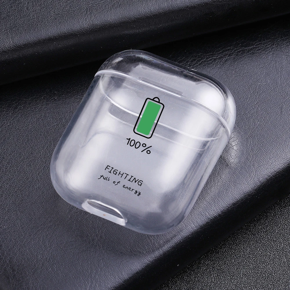 Чехол s для clearAirpods прозрачный мягкий силиконовый чехол AirPods 1/2 защитный