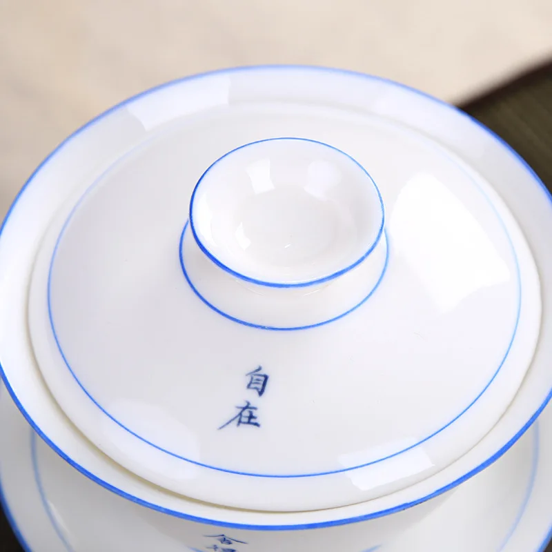 Ручная роспись tureen кунг фу Чайник Посуда для напитков|kung fu tea pot|tea potkung |