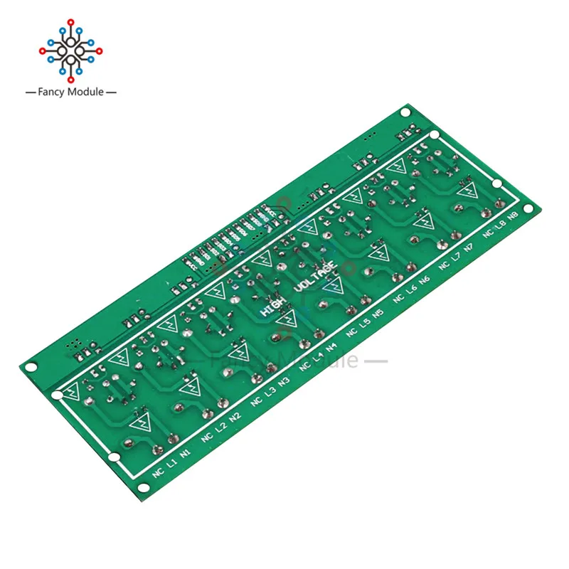 AC 220V MCU TTL уровень 8 Стандартная плата тестирования изолированного обнаружения