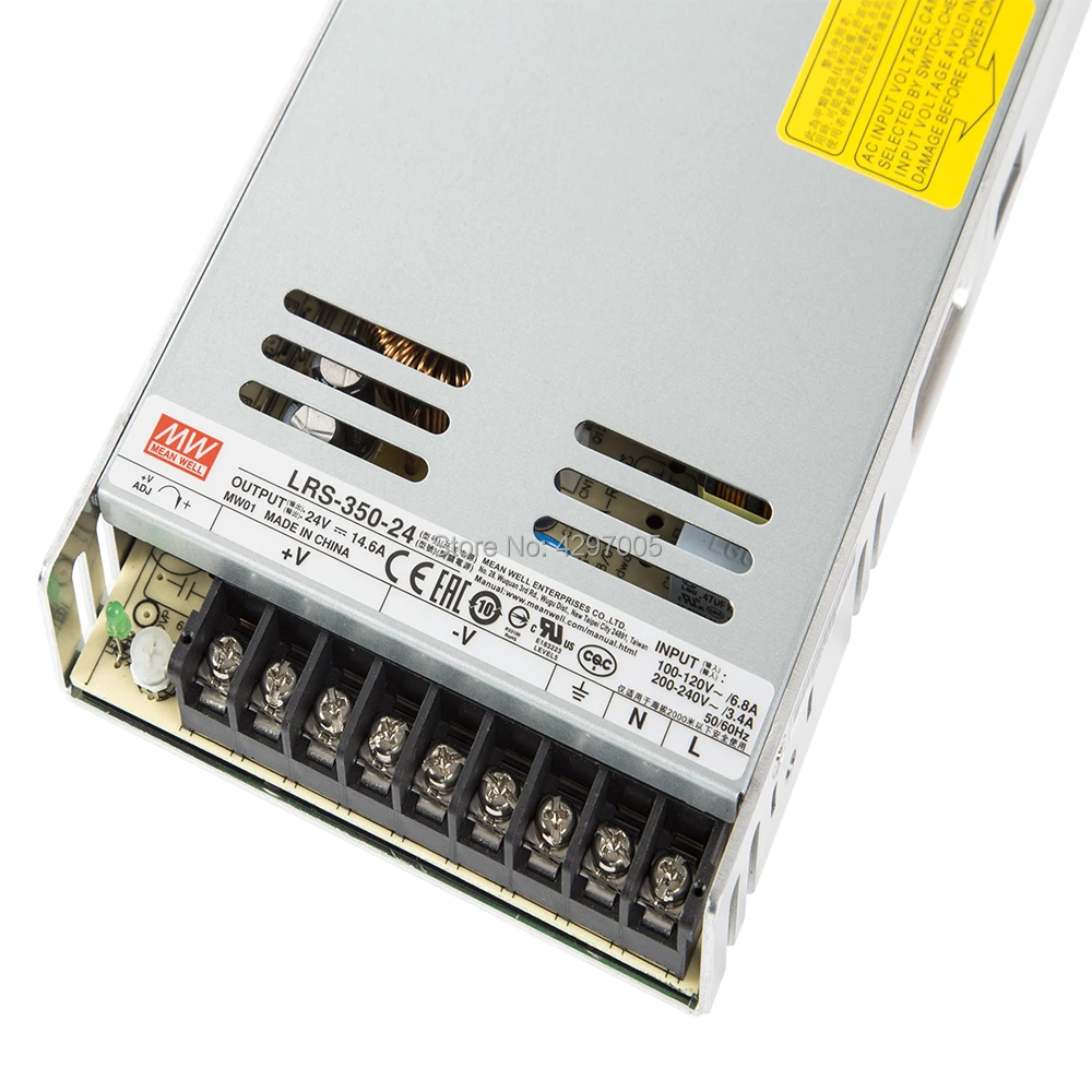 Ender-3 источник питания 350 W-24 V 14.6A Meanwell источник питания для Creality 3d принтер Ender-3 Pro 3d Принтер Комплект