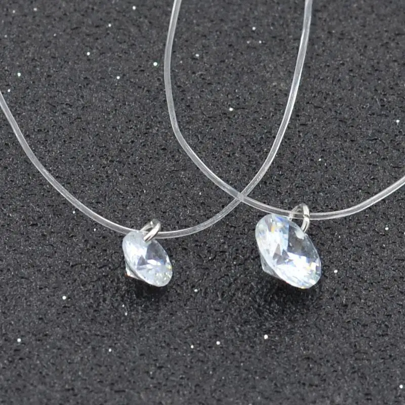 1 шт. Новое ювелирное изделие Русалка слеза прозрачный эффект рыбья леска циркон