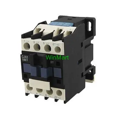 CJX2 1801 контактор переменного тока 18A 3 фазы полюсный NC 380V 50/60Hz катушка|contactor