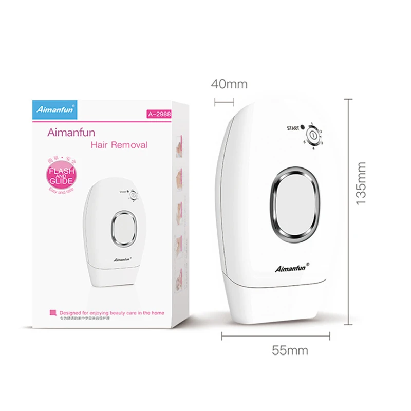 Epilator Depilator Facial Body Permanent Hair Removal Device IPL 300000 Pulses MH88 | Красота и здоровье