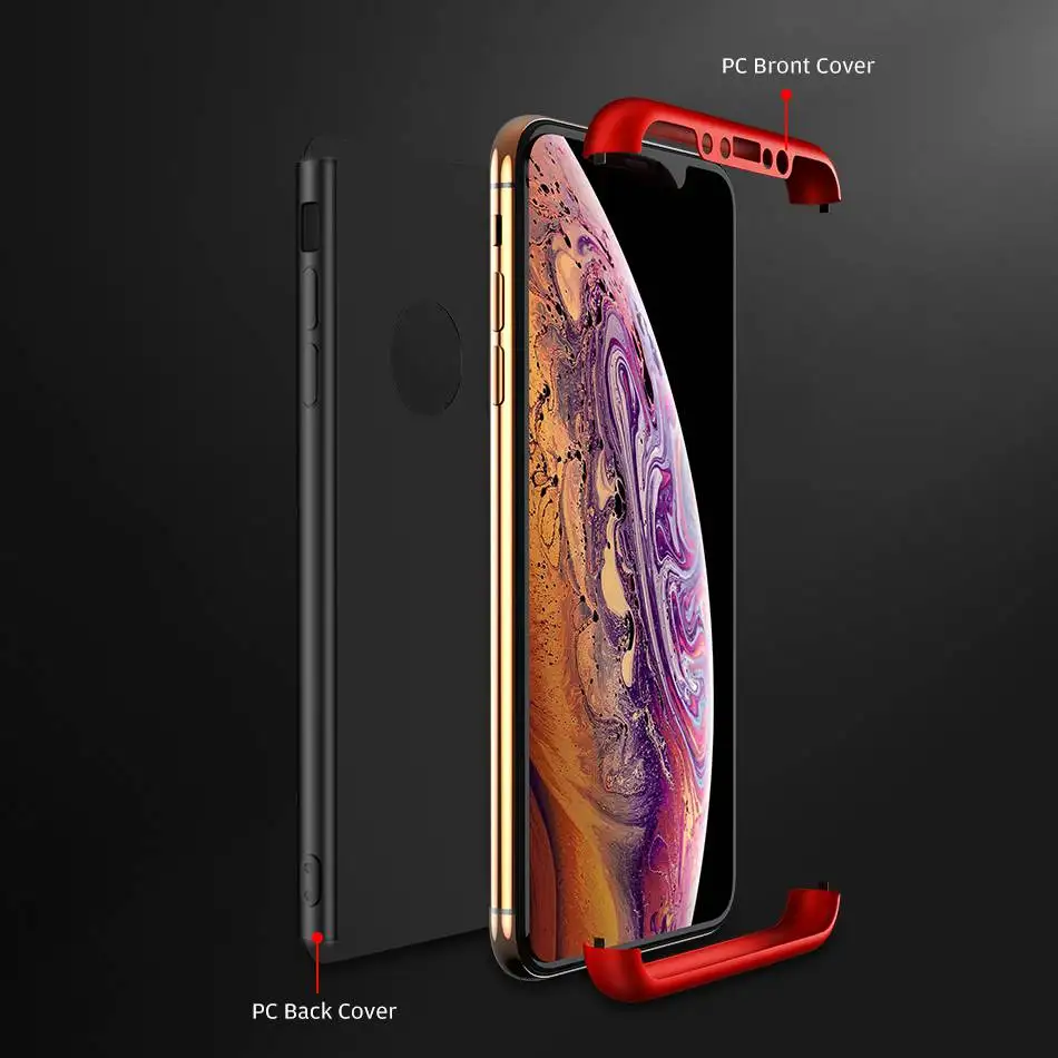 KISSCASE 360 Full Protection Case For Xiaomi Redmi Note 7 5 Plus Phone 6 Pro Mi A2 Lite Pocophone F1 Cover |