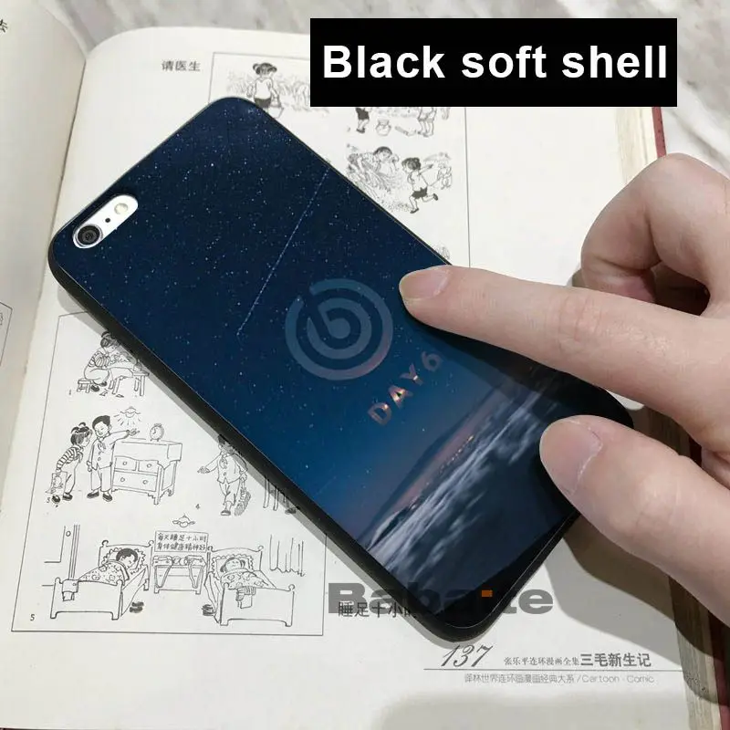 Babaite DAY6 мужские чехлы для телефонов мягкий силиконовый чехол Apple iPhone 8 7 6 6S Plus X XS MAX 5