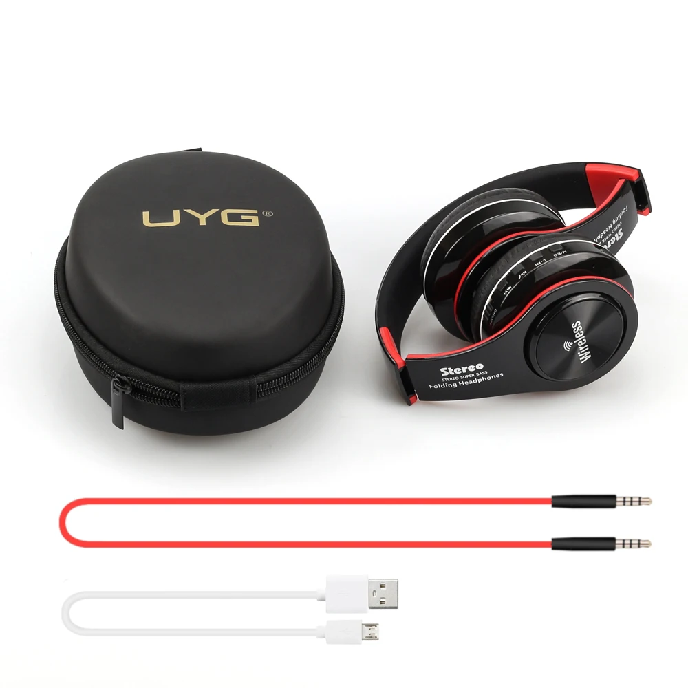 UYG беспроводные наушники для телефона Bluetooth MP3 с микрофоном TF компьютера смартфон