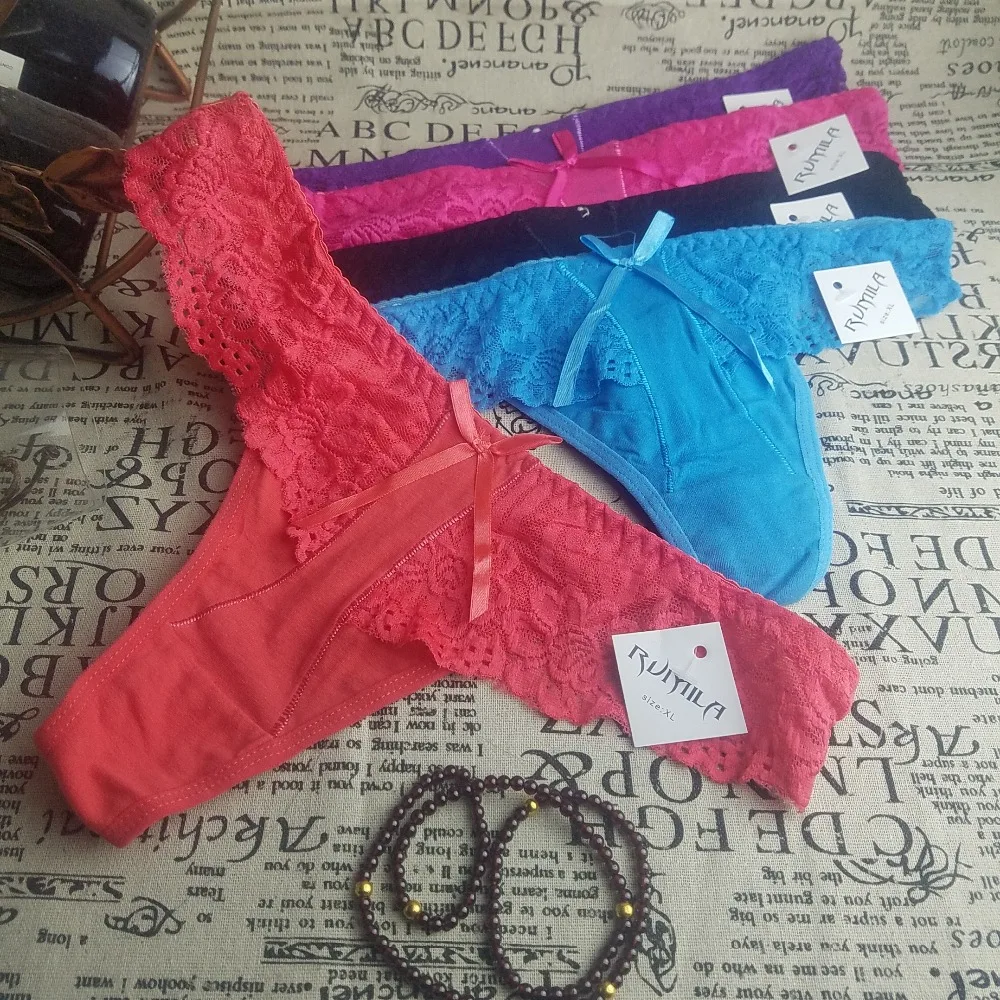 Трусики стринги женские большого размера 1 шт./лот zhx65|panties child|panties yellowpanties short |