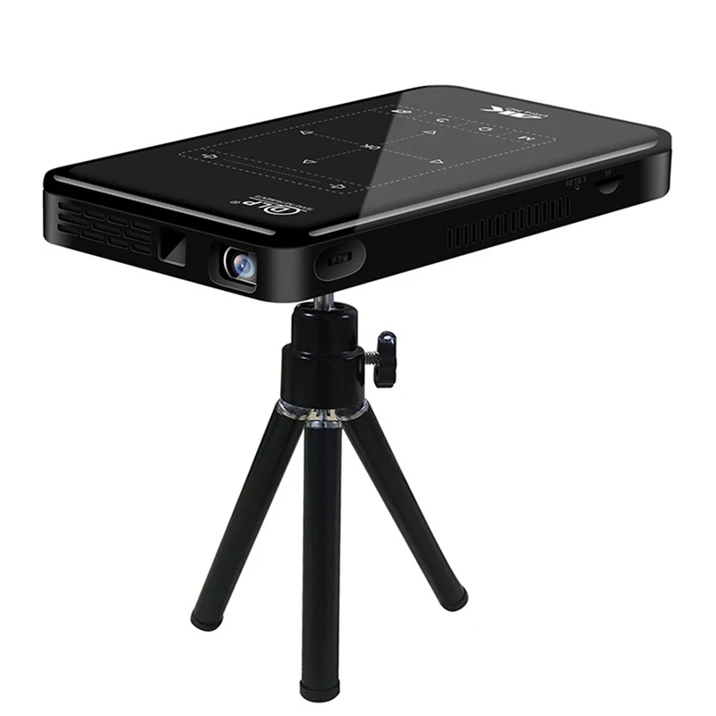 Smartldea 4K мини мобильный проектор Android 6,0, BT4.1 портативный HD проектор Beamer 5000 мАч батарея сенсорные клавиши Airplay Miracast