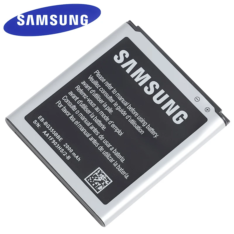 Сменный аккумулятор для телефона SAMSUNG 2000 мАч Samsung GALAXY Core 2 G355H EB BG355BBE G355 G3559 G3558