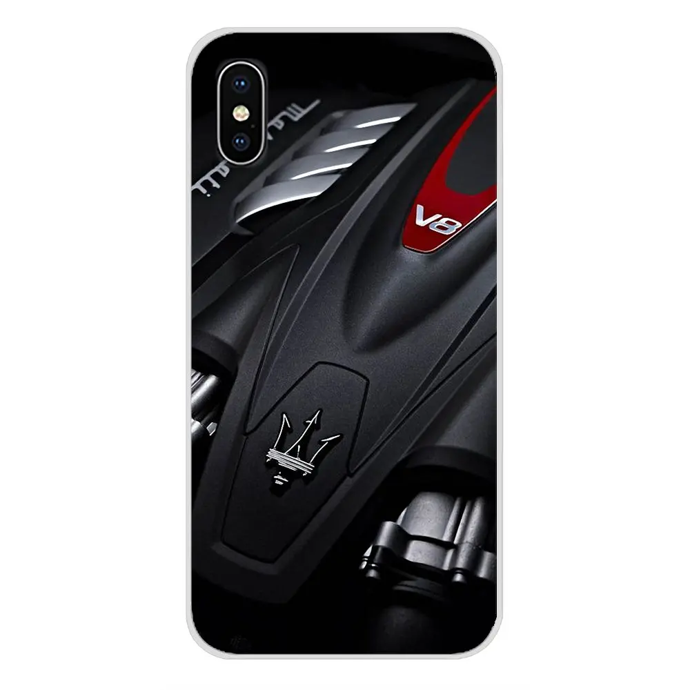 Аксессуары чехлы для телефонов Apple iPhone X XR XS MAX 4 4S 5 5S 5C SE 6 6S 7 8 Plus ipod touch Maserati |