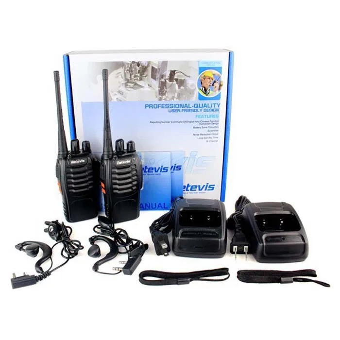 2pcs/lot New OEM BaoFeng BF-888S Radio Walkie Talkie Retevis H-777 UHF 5W 16CH Portable Ham CB Two Way Communicator | Мобильные