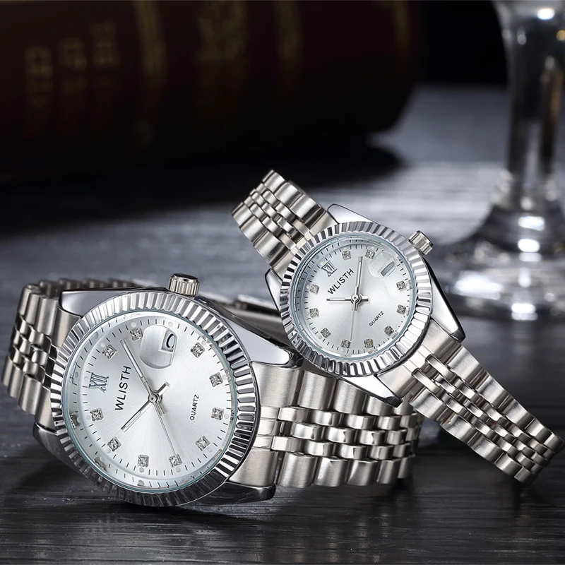 Reloj Hombre 2019 для мужчин мужские наручные часы лучший бренд класса люкс для женщин часы с алмазами Автоматическая Дата Saat Relogio Masculino от AliExpress WW