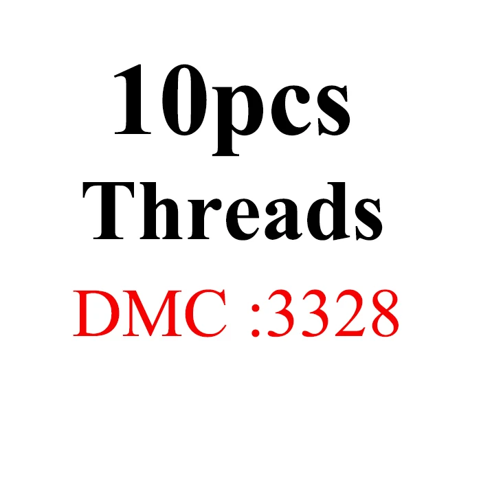Золотое панно, DMC3023-3348 Multcolor 10 шт/партия 1,2 м длина нить крестиком Хлопок Шитье, моток пряжи вышивка нить наборы - Цвет: 1.2m10pcs-DMC3328