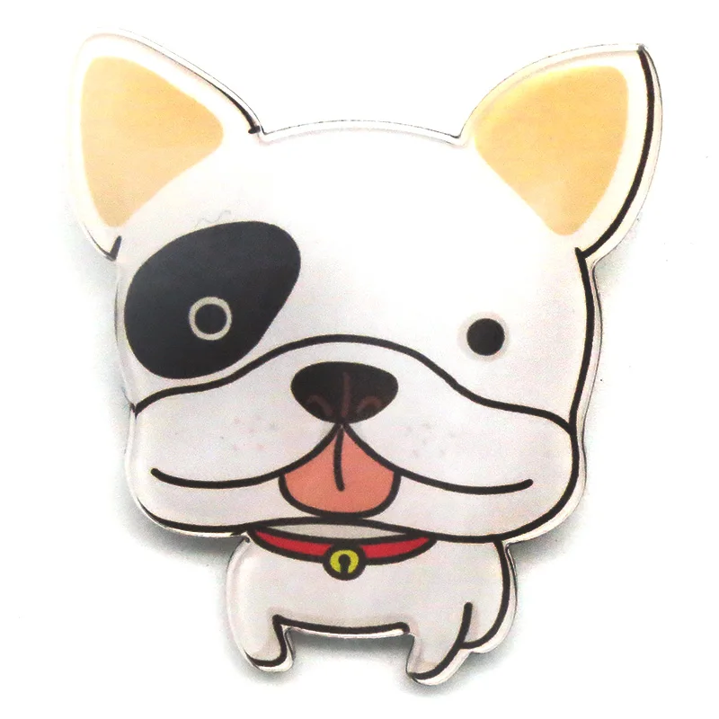 Модная Милая рубашка броши для одежды акрил Харадзюку значок амулеты животное