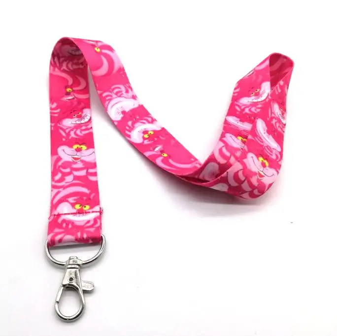 Горячая Распродажа 10 шт. брелок с котом ремешок для шеи ремешки ID держатель