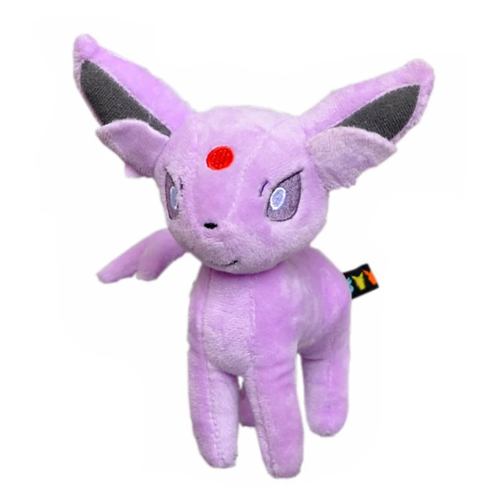 Espeon EMS 100/лот 8 видов стилей 5-" Umbreon Eevee Vaporeon Flareon Espeon Leafeon Glaceon Jolteon новая милая плюшевая игрушка - Цвет: Espeon