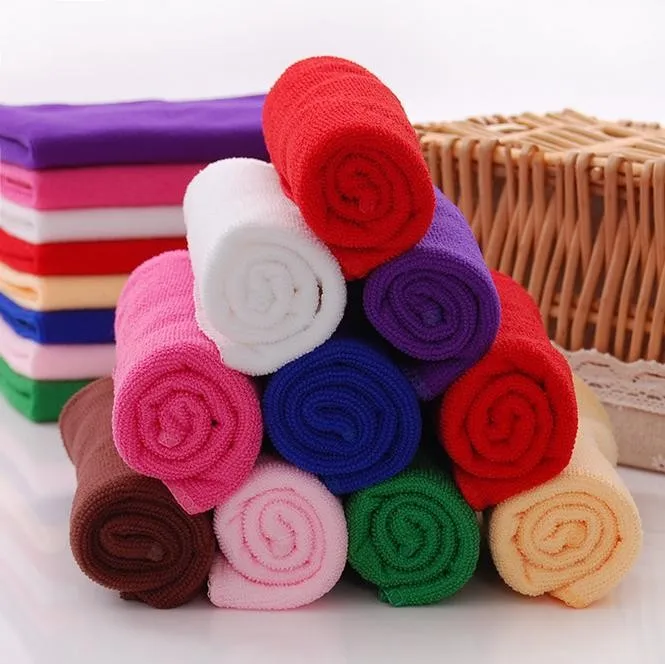 10 шт./лот полотенце для сушки волос из микрофибры | Дом и сад