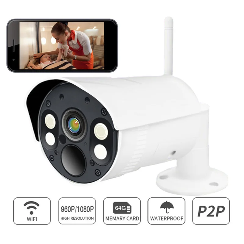 Инфракрасная камера ночного видения безопасности видеонаблюдения День Ночь