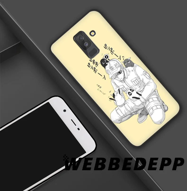WEBBEDEPP Cells At Work аниме Мягкий ТПУ силиконовый чехол для Samsung Galaxy S10 S10e S9 S8 Plus S7 S6 Edge &amp J6