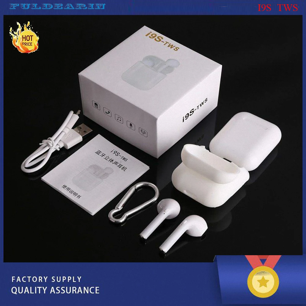 I9s TWS Bluetooth 5 0 Беспроводные наушники гарнитуры Bleutooth вкладыши 1:1 для всех