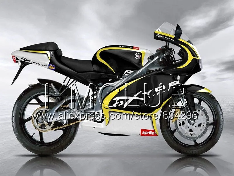 No. 9 RS4 для Aprilia RS 125 99 00 01 02 03 04 05 122HM26 желтого и красного цветов, RSV125R RS-125 RSV125 R 1999 2000 2001 2002 2003 2005 обтекатели - Цвет: No. 9