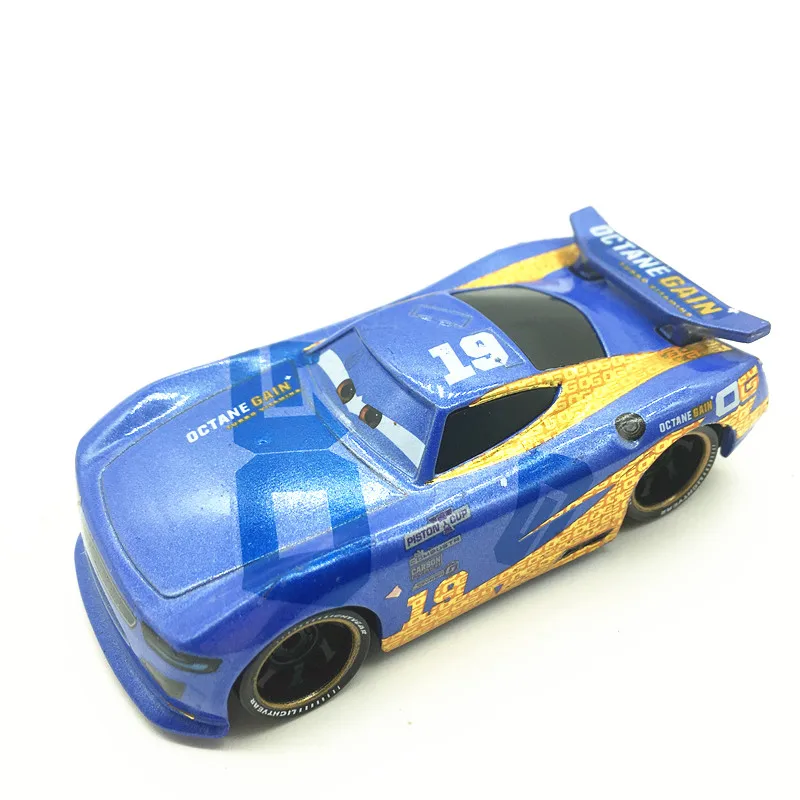 Новый Disney Pixar седан 3 игрушечный автомобиль Маккуин Джексон 1:55 литого металла