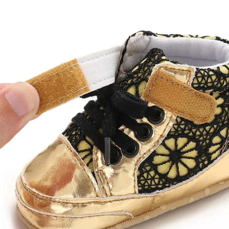 

Fashion Baby Shoes Infant Newborn Boy Girl Lace First Walkers Shoes Casual Soft Bottom Sneakers