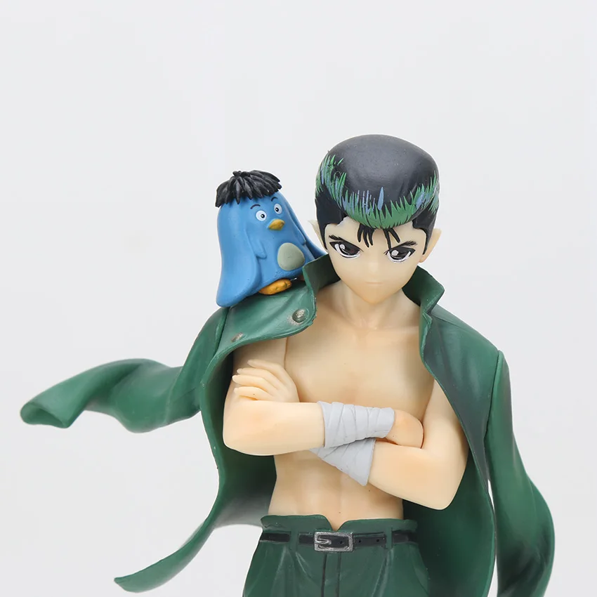 Аниме YuYu Hakusho Urameshi Yuusuke Hiei фигурка Коллекция Модель игрушки Подарок 17-20 см