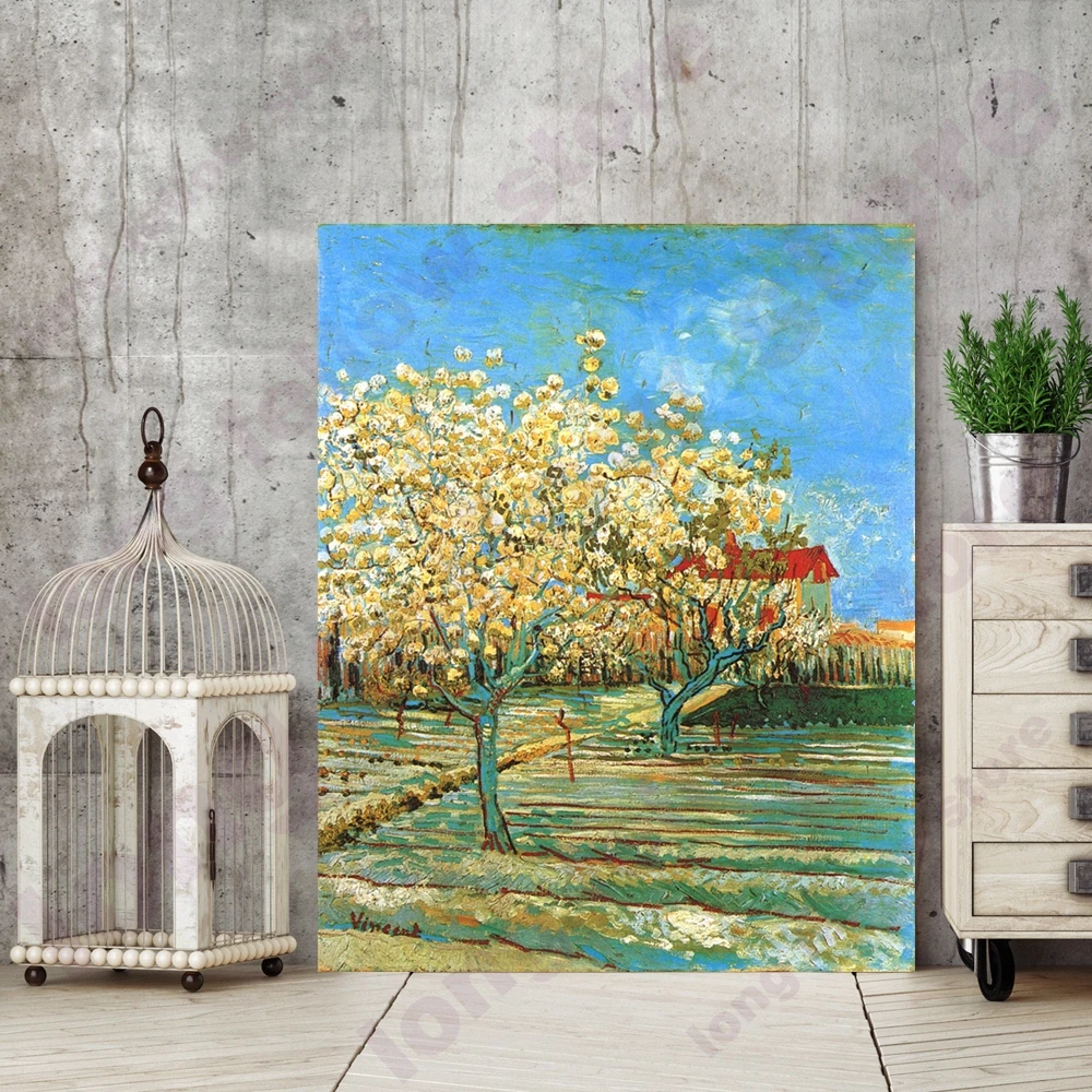 Картины на заказ сделай сам картина по цифрам Van Gogh классические украшения для