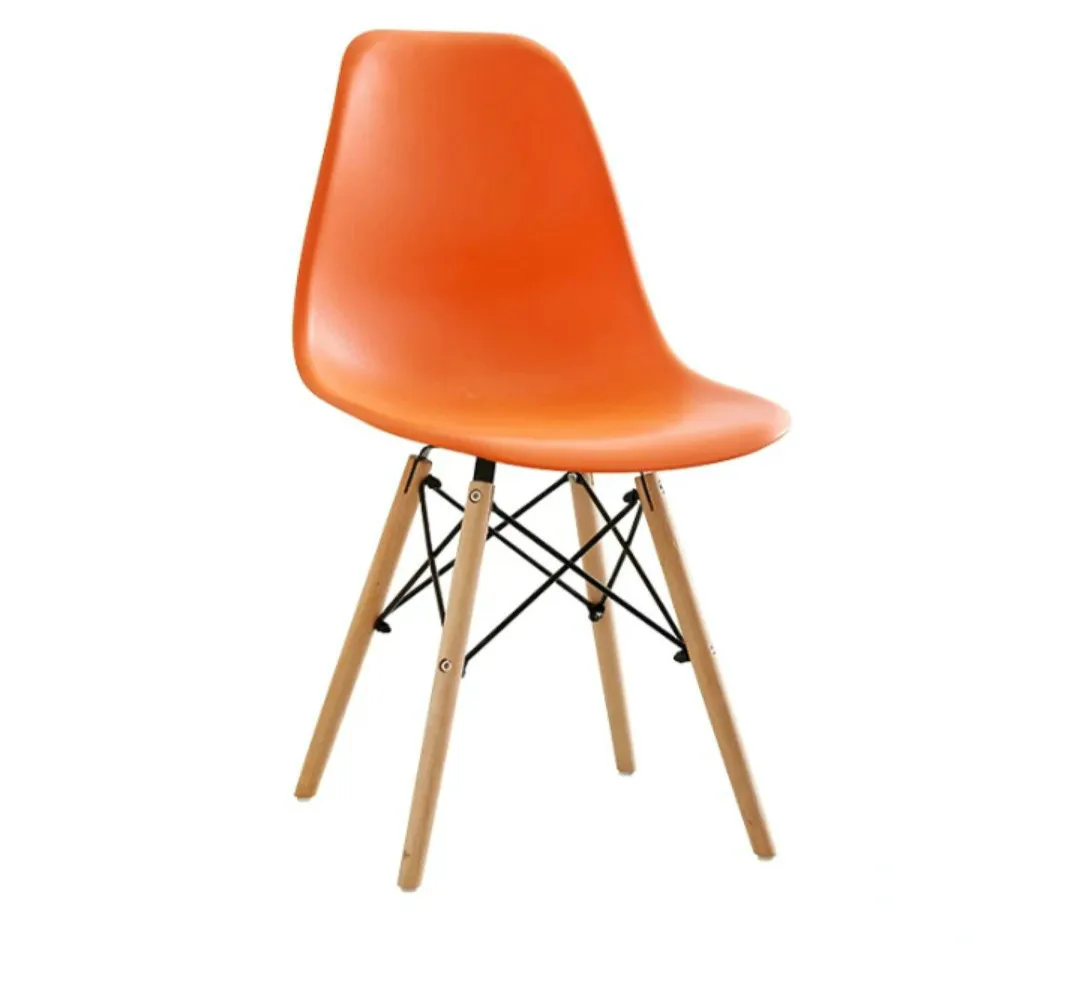 B4 Louis Fashion Dining Chairs Moder Simple Lazy Students Desk Stools Home Economical Durable Woody European Comfortable - Цвет: B4