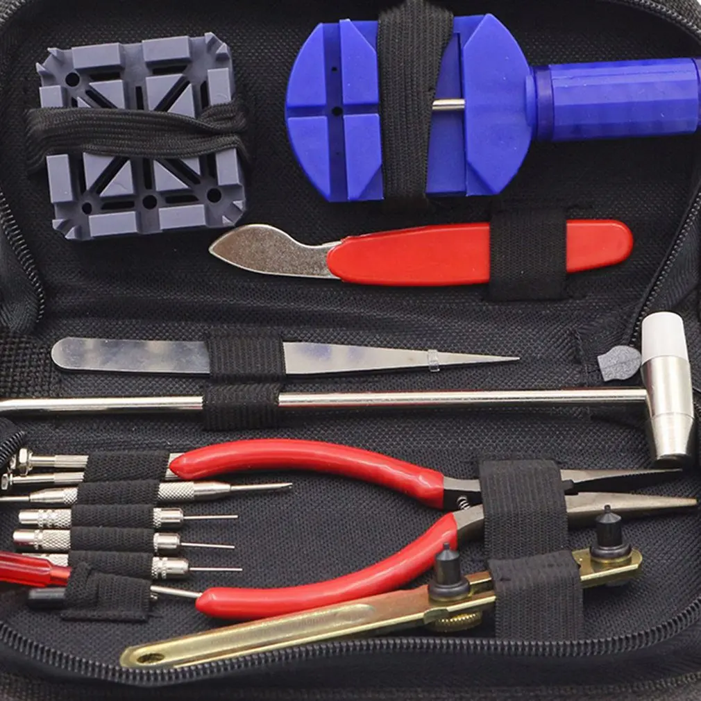 16pcs/set Watch Tool for Watches Battery Accessories Repair Watchmaker Kit Pin Remover Set Case Opener | Инструменты