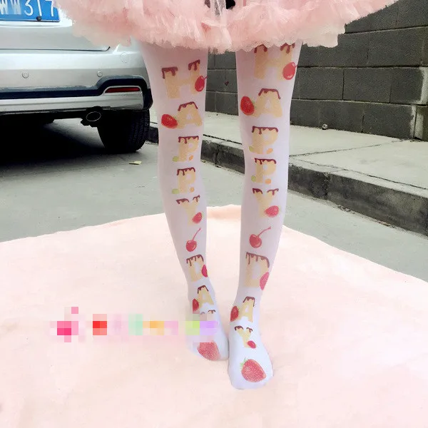 Колготки принцессы сладкой Лолиты это мягкая сестра Милая мультяшная Конфета