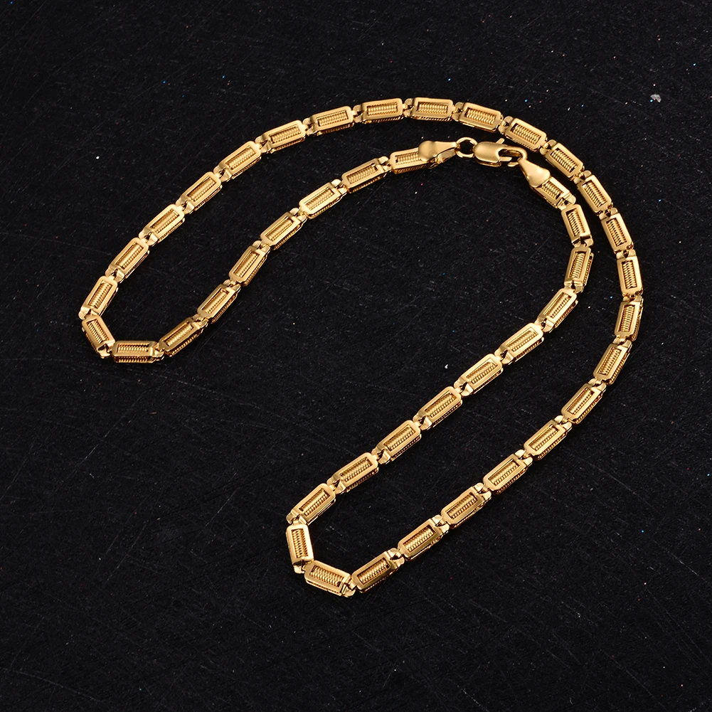 WANDO панк звено цепи для мужчин унисекс ювелирные изделия Высокое качество Дубай