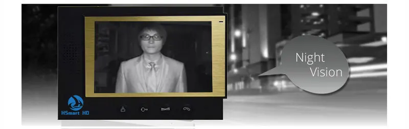 7 дюймов TFT ЖК-монитор видео телефон двери дверной звонок Домофон 700TVL водонепроницаемый дождевик ночное видение камера домофон