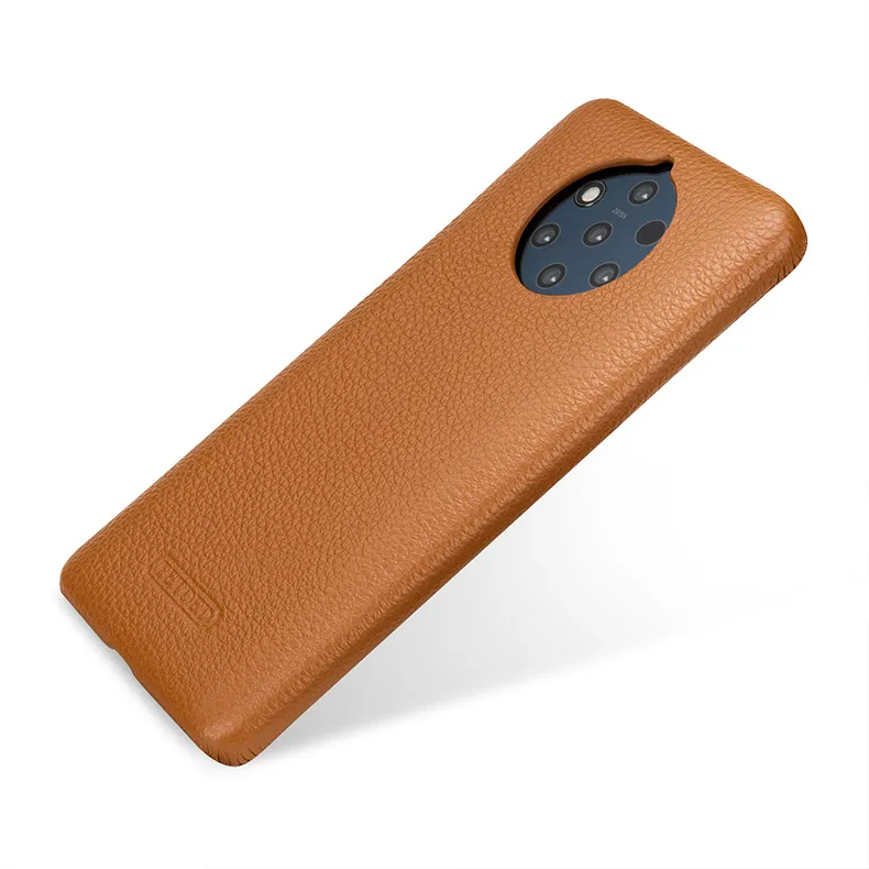 Чехол из натуральной кожи для NOKIA9 PureView Ручной Работы Роскошный чехол для телефона NOKIA 9 PureView Fundas Skin