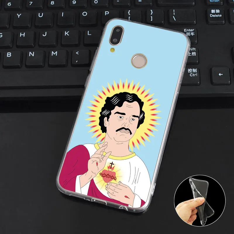 Мягкий силиконовый чехол из ТПУ L218 Pablo Escobar для Huawei P8 P9 P10 P20 P30 Lite Pro P Smart Plus 2017 2019 |