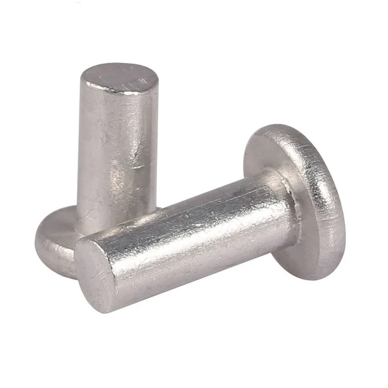 30PCS M4*6/8/10 25 GB109 плоские алюминиевые заклепки ручные ударные твердые заклепки|rivets