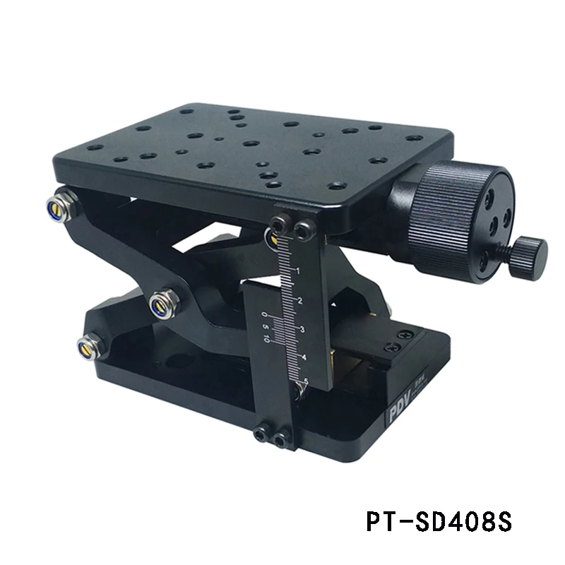 

PT-SD408 Precision Manual lift Z-axis Lift Lifting Platform Plus Ruler 60mm Travel