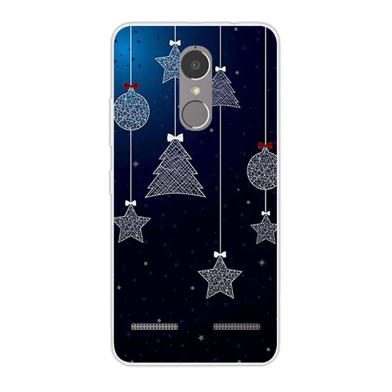 Силиконовый чехол для lenovo K6 power Fundas для lenovo K6 power 5,0 ''дизайн для рождественского сезона чехол для телефона для lenovo Vibe K6 Fundas - Цвет: 20