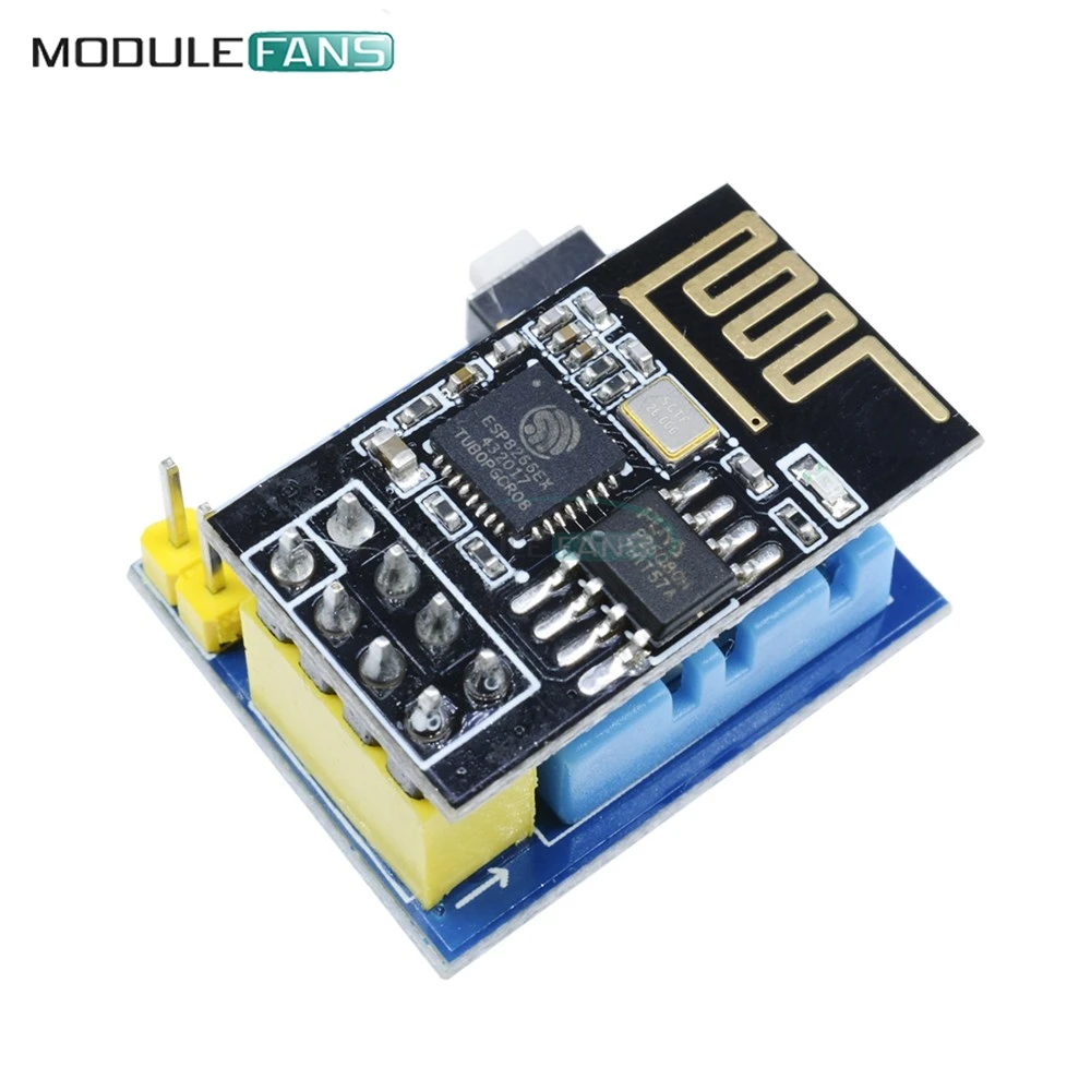 ESP8266 ESP01S ESP 01S DHT11 Температура влажности Сенсор модуль Wi Fi Беспроводной адаптер