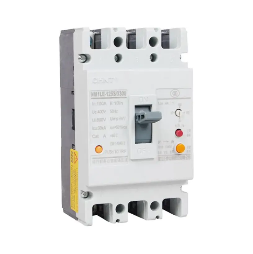 1 шт. CHINT NM1LE-125S250S400S630H/2300/3300/4300A утечки защитный автомат-выключатель 125A160A180A200A225A250A
