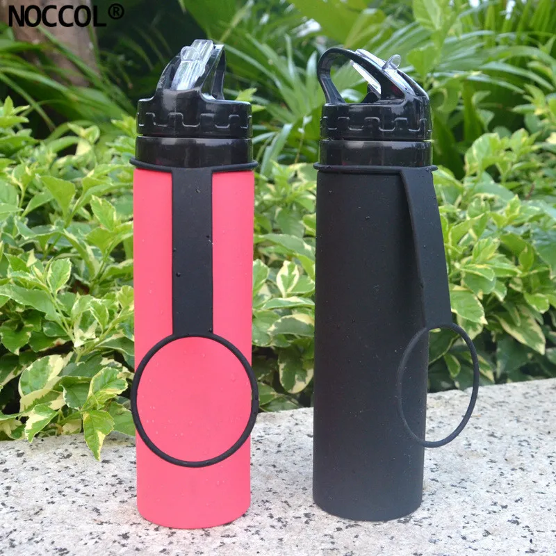 NOCCOL складная бутылка для воды на открытом воздухе дорожная походная 600 мл большая