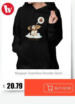 Mogwai Gremlins футболка Gizmo футболка большого размера модная женская футболка с круглым вырезом красная с коротким рукавом Хлопковая женская футболка с принтом