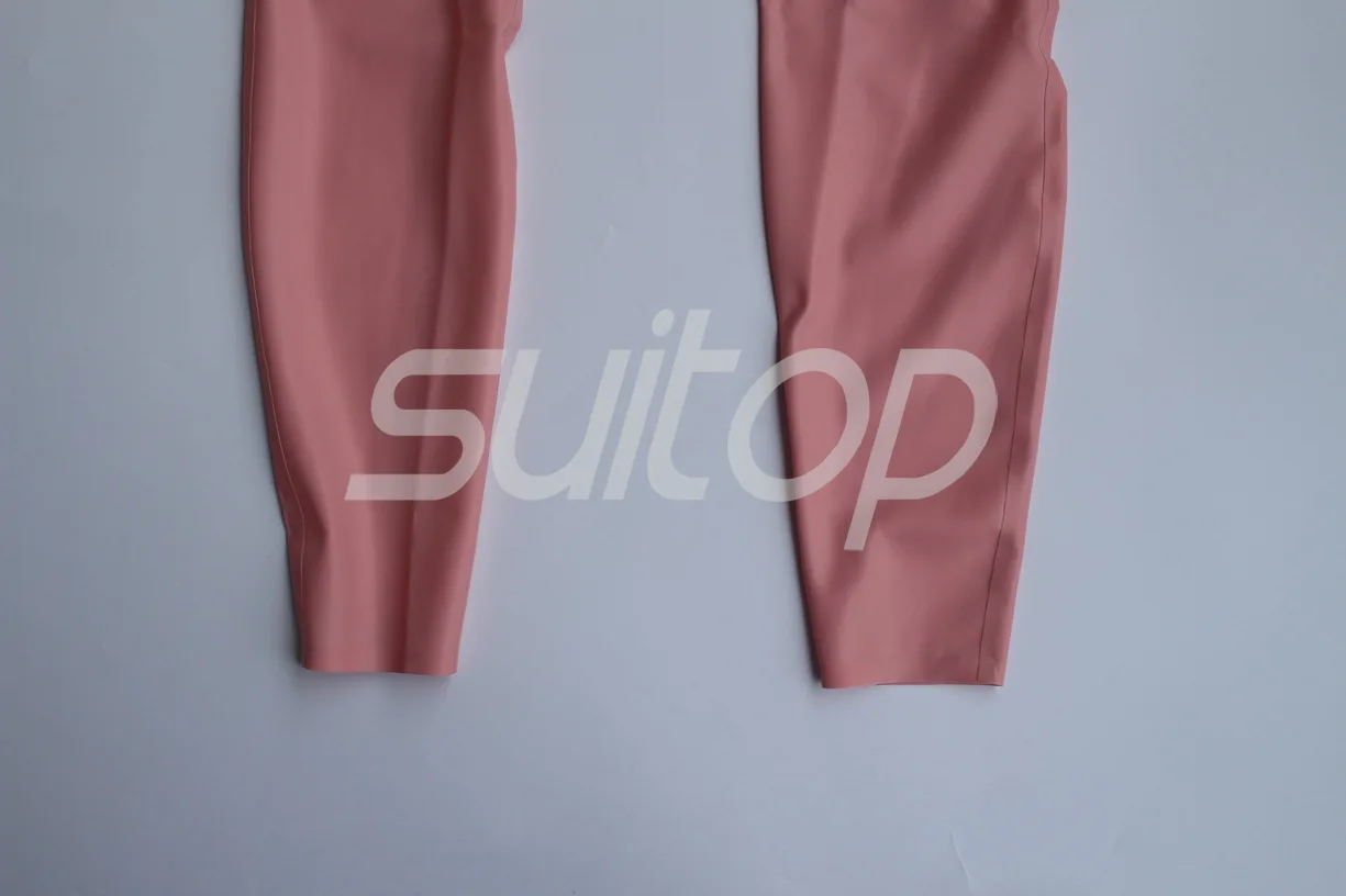 Классический костюм zentai ручной работы из натурального латекса с молнией сзади