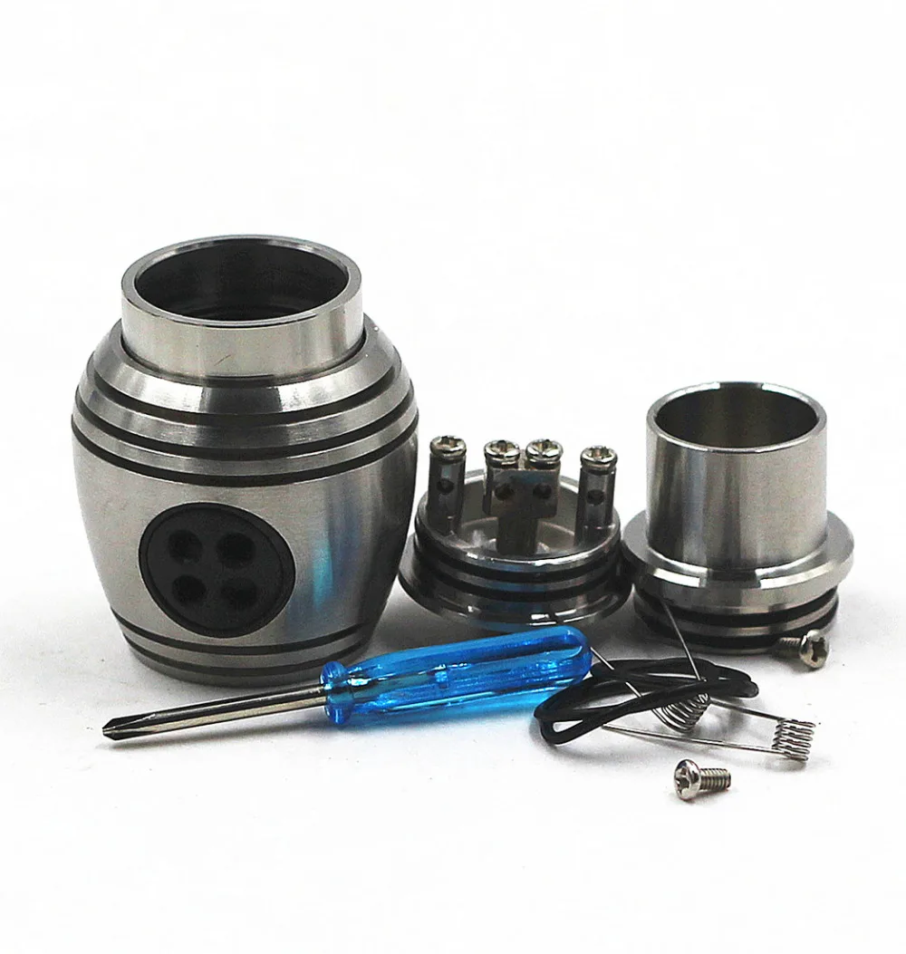 Nuke RDA Rebuildable Dripping Atomizer 22 мм DIY Tank Turbo mutation Speed RBA|Атомайзеры электронных сигарет| |