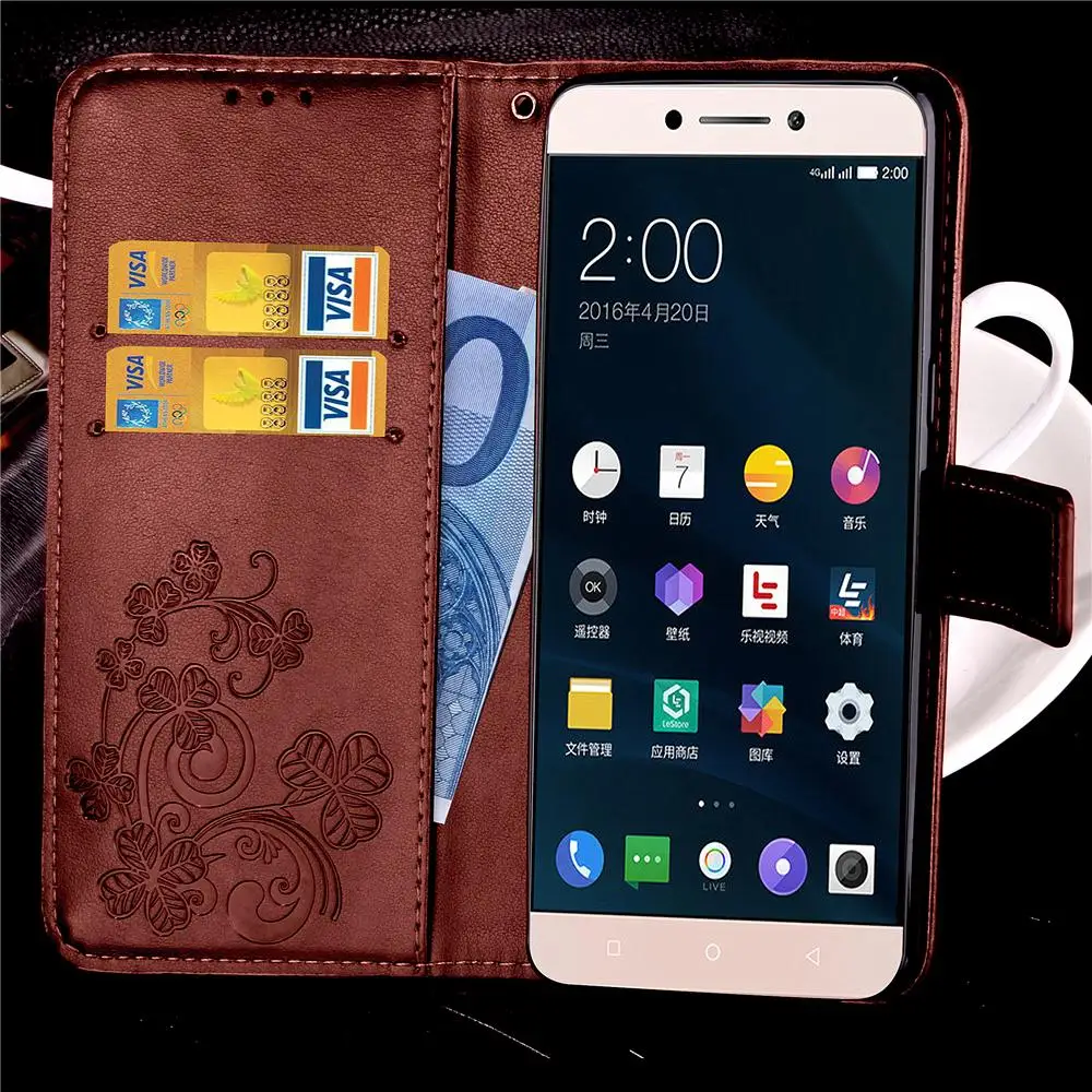 Откидной Чехол-кошелек для LeEco Le 2 Max 2 S3 чехол кожаный чехол для телефона для letv x820 подставка держатель для карт задний Чехол для Leeco le max 2