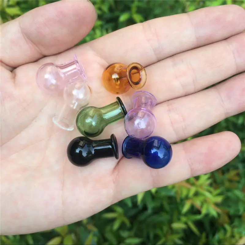 Мини кулоны для бутылок с петлей в форме шариков милые бутылочки Цветные бутылки